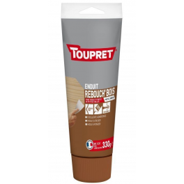 Wood filler in 330g tube, all species - TOUPRET - Référence fabricant : 71153500