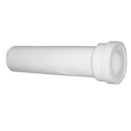 Long Male WC Sleeve diameter 100, 40cm - Régiplast - Référence fabricant : ML