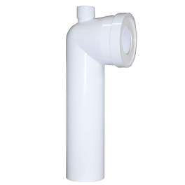 90 degree WC elbow Male diameter 100 with spigot on top - Régiplast - Référence fabricant : PLA