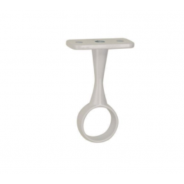 Round ceiling support for closet diameter 19, white zamak - CIME - Référence fabricant : CQ.14012.2