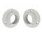 Supports extrémités fermés pour tube penderie ouvert diamètre 19, acier blanc - CIME - Référence fabricant : INTSUCQ140062