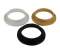 E27 mounting ring, from 40.6 to 42mm, white black and gold - Electraline - Référence fabricant : ELEAN70555