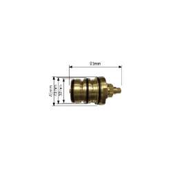 Thermostatic cartridge CT21030CAL Paini. - PF Robinetterie - Référence fabricant : CT2130CAL