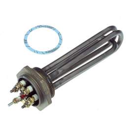 Immersion heater D.77mm, 6KW, 230/400V, length 345mm. - Velta - Référence fabricant : 2640706