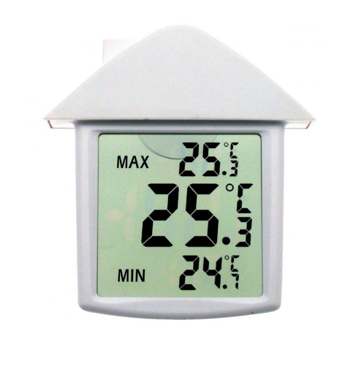 Digital window thermometer 