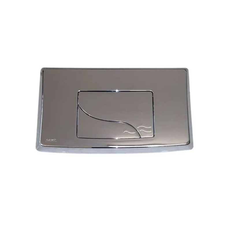 Bâtichasse 500 chrome double touch integrated plate