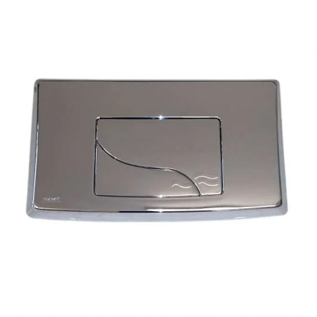 Integrierte Doppel-Touch-Platte verchromt Bâtichasse 500