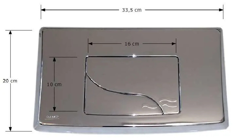 Integra two-touch chrome plate Bâtichasse 500