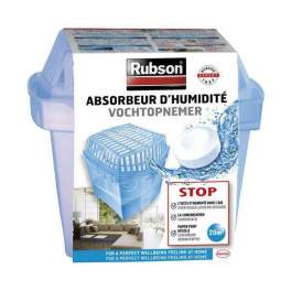 Absorbeur d'humidité basic RUBSON avec 1 recharge - Rubson - Référence fabricant : 552497