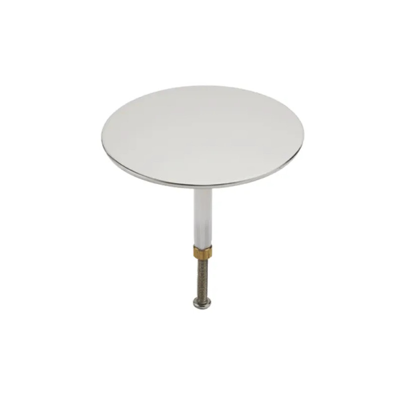 Valvola di ritegno per scarico vasca da bagno, 72 mm cromato