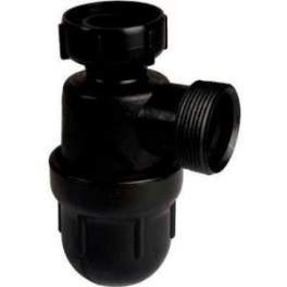 Laboratory siphon length 149mm, inlet 33x42mm outlet 40mm, gas not. - PRESTO - Référence fabricant : 77060