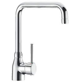 Mechanical sink mixer, swivel spout 200 mm - Delabie - Référence fabricant : 2506T2