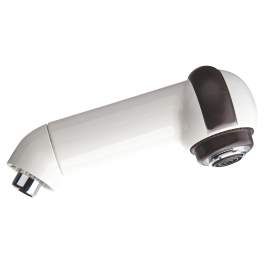 White pull-out hairdresser's shower. - Grohe - Référence fabricant : 46148L00