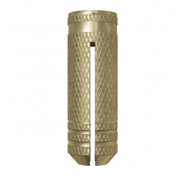Brass expansion dowel 6x22 with metric thread, 10 pieces - Fischer - Référence fabricant : 532737