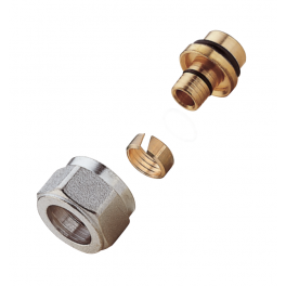 Adapter for reticulated tube 18 gauge 16 diameter - Giacomini - Référence fabricant : R179X077