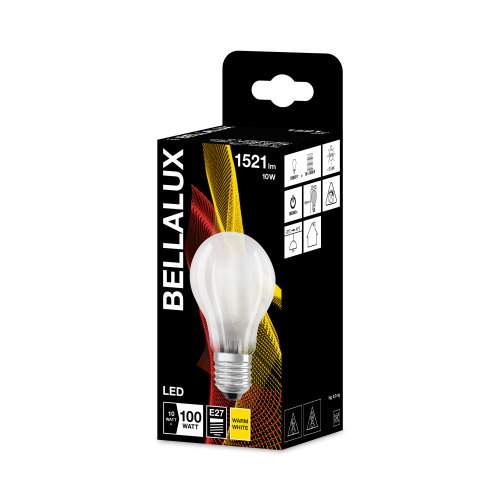 Standard E27 frosted LED bulb, 11W, warm white.