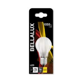 Ampoule LED dépolie standard E27, 7.5W, blanc chaud. - Bellalux - Référence fabricant : 633652