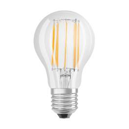 Bombilla LED de cristal transparente estándar E27, 7,5W, blanco cálido. - Bellalux - Référence fabricant : 634759