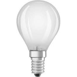 Ampoule LED dépolie sphère E14, 4W, blanc chaud. - Bellalux - Référence fabricant : 635087