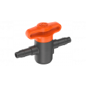 Control and shut-off valve (3/16") (pack of 3 pieces)