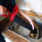 Veelzijdige, robuuste en efficiënte ontstopper voor toiletten en sanitaire toestellen.