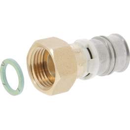 Multilayer brass fitting, female swivel nut 26x34 / 26mm lead free - PBTUB - Référence fabricant : MCRXSE1026