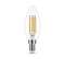 Ampoule LED verre transparent flamme E14, 4W, 470lm. - Bellalux - Référence fabricant : DESAM635095