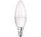 Ampoule LED dépolie flamme E14, 4.9W, blanc chaud. - Bellalux - Référence fabricant : DESAM635061