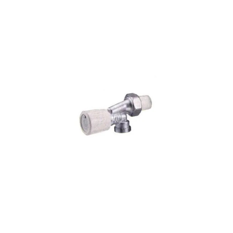 Omkeerbare bi-conus radiatorkraan 1/2 Gauge 16