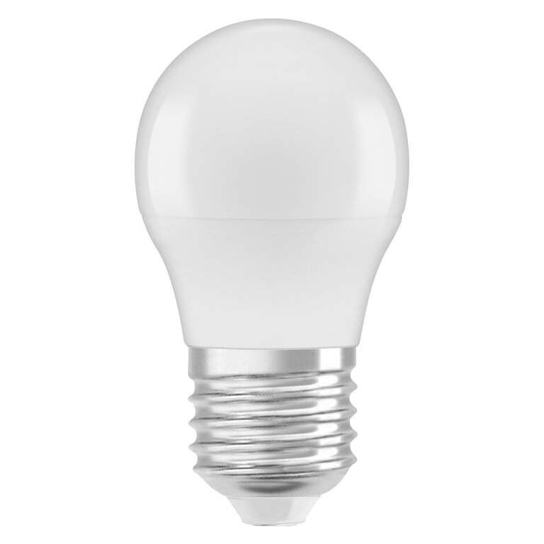 LRD bulb frosted sphere E27, 4.9W, cool white.