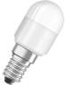 Ampoule LED dépolie mini-tube E14, 2.3W, blanc chaud.