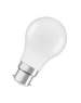 Ampoule LED dépolie standard B22, 4.9W, blanc chaud.