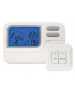 Thermostat hebdomadaire programmable radio, sans fil pour chauffage et climatisation