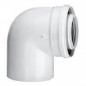 90 graden bocht T.E.N diameter 80/125