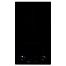 Domino vitrocerámica negra con asa, 29x51 cm - nord inox - Référence fabricant : DV29