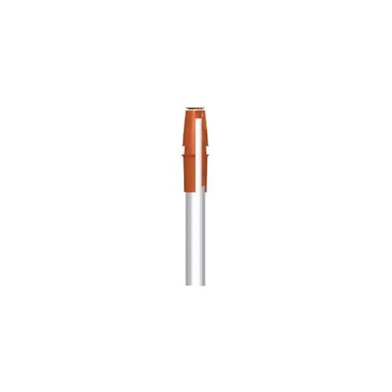 Oranje-bruine condensatie dak terminal diameter 60/100