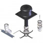 PP muurbevestigde flexibele slangenset diameter 80 Compleet