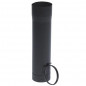 Telescoopbuis 50cm met zwart geëmailleerde ring, diameter 125