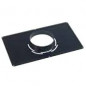 Black stainless steel cleanliness plate 30x50, diameter 125