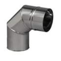 EQ pleated elbows 90° stainless steel, D.167
