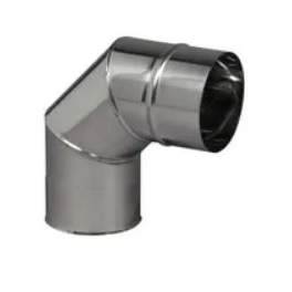 EQ pleated elbows 90° stainless steel, D.167 - TEN tolerie - Référence fabricant : 262167
