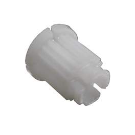 White plastic clip, bag of 10 pieces. - Horus - Référence fabricant : 92.812BA