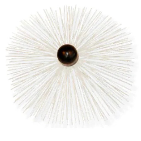 Hérisson de ramonage en polyamide diamètre 100