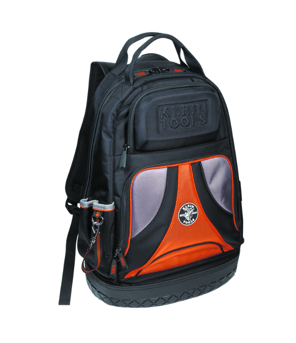 Tool backpack, reinforced base, 39 Tradesman Pro™ storage pockets.