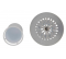 Tasse de bonde pour receveur diamètre 60 à grille - SAS - Référence fabricant : SAST411242