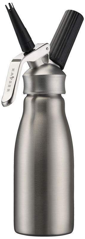 Whipped cream siphon 0.5L all stainless steel Kayser 4051.
