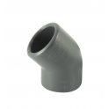 PVC pressure elbow 45° diameter 16 mm, female