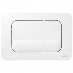 Piastra VALSIR a 2 pulsanti - \"Winner 2\" (ABS bianco)