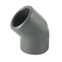 PVC pressure elbow 45° diameter 50 mm, female