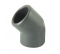 Coude PVC pression 90° diamètre 50 mm, femelle femelle - CODITAL - Référence fabricant : AQUCORPPC45050